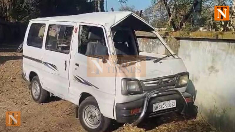 Speeding School Van Overturns in New Kamptee, Injuring 6 Children